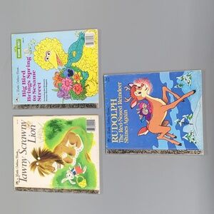 Set of three vintage Little Golden Books